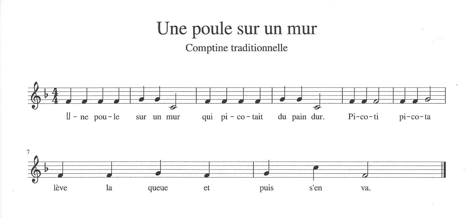 une poule sur un mur (2)