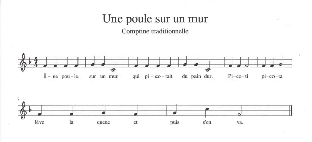 une poule sur un mur (2)