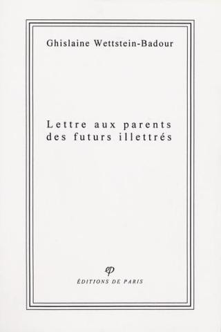 wettstein badour illettrés