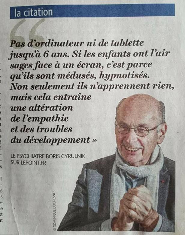 cyrulnik - écrans