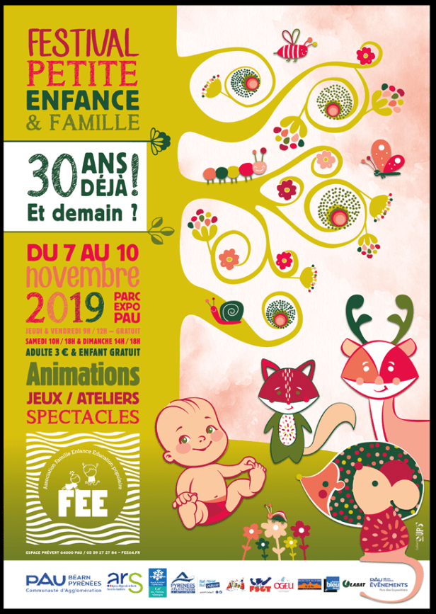 festval petite enfance 2019 pau affiche