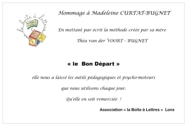 hommage Madeleine Curtat